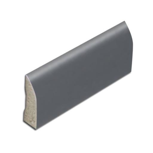 Slate Grey uPVC Edge Fillet Trim - 5m