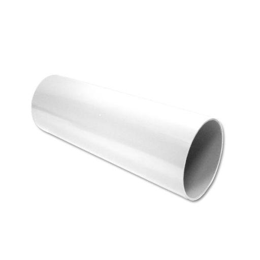 floplast white plain ended soil pipe 3m length