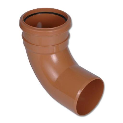 FloPlast Underground 87.5° Single Socket Bend