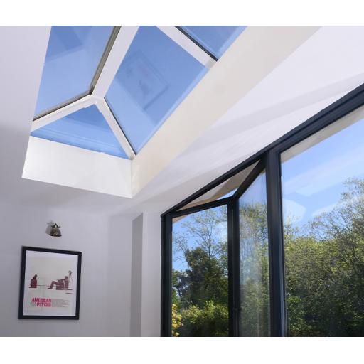 installed skypod roof lantern