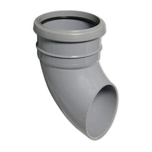 FloPlast Grey Downpipe Shoe (Industrial)