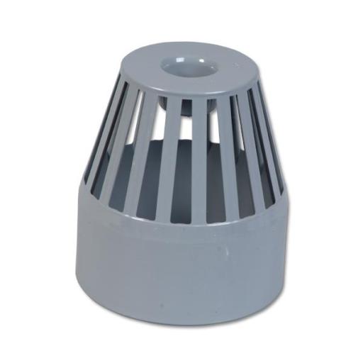 FloPlast Grey Soil Pipe Vent Terminal