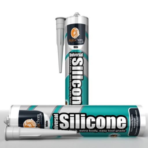 White Universal Silicone Sealant - 295ml