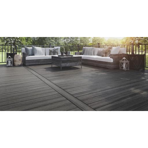 grey composite decking