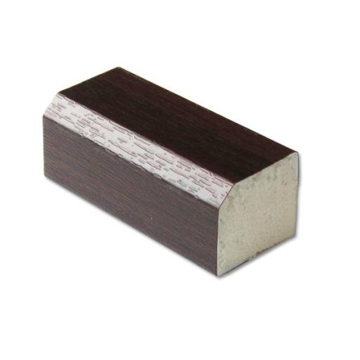 Rosewood uPVC 22mm x 20mm Rectangular Trim - 5m