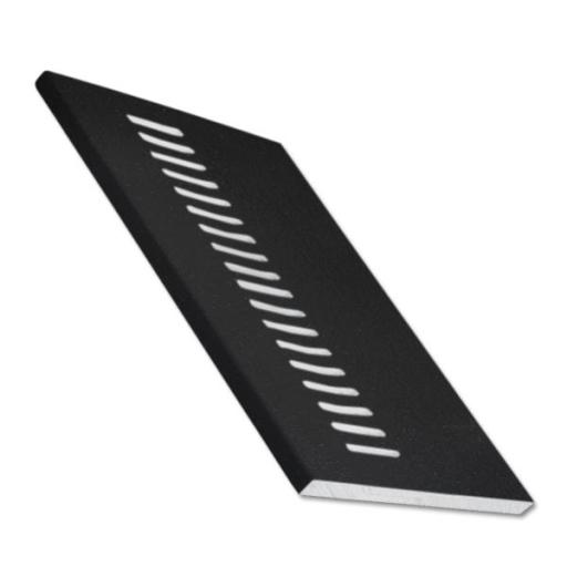 Black Ash uPVC Vented Soffit Board