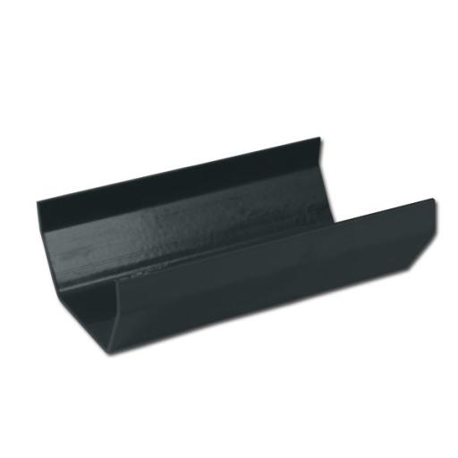 Floplast Anthracite Square Gutter - 4m