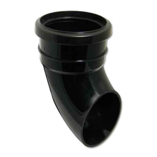 FloPlast Black Downpipe Shoe (Indusrial)