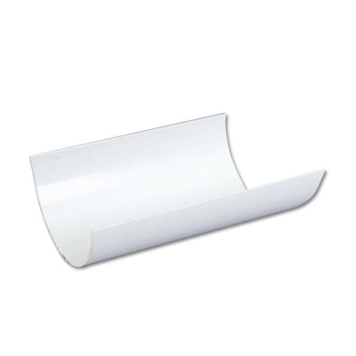 floplast white high capacity gutter 4m length