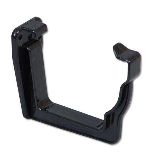 FloPlast Black Ogee Gutter Fascia Bracket