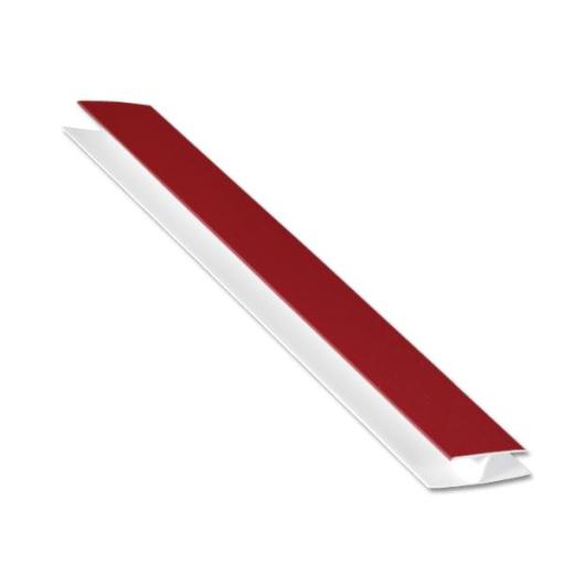 red soffit h trim in 5m lengths