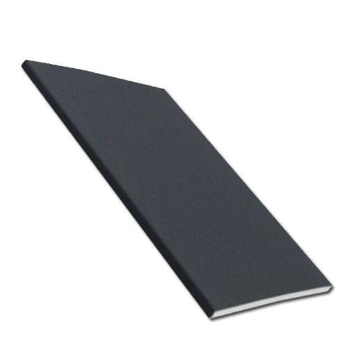 Dark Grey Smooth uPVC Soffit Boards - 5m RAL 7016