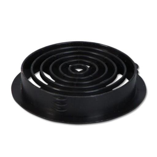 70m black circular soffit vent