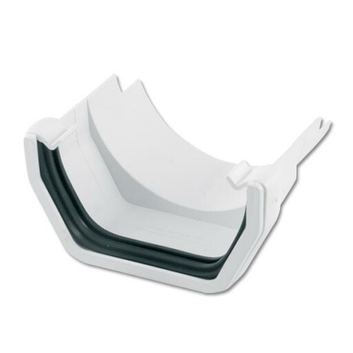Kit Deviatoio Acqua Piovana FloPlast RVS1W Bianco – Adattabile A Pluviali Rotondi E Quadrati