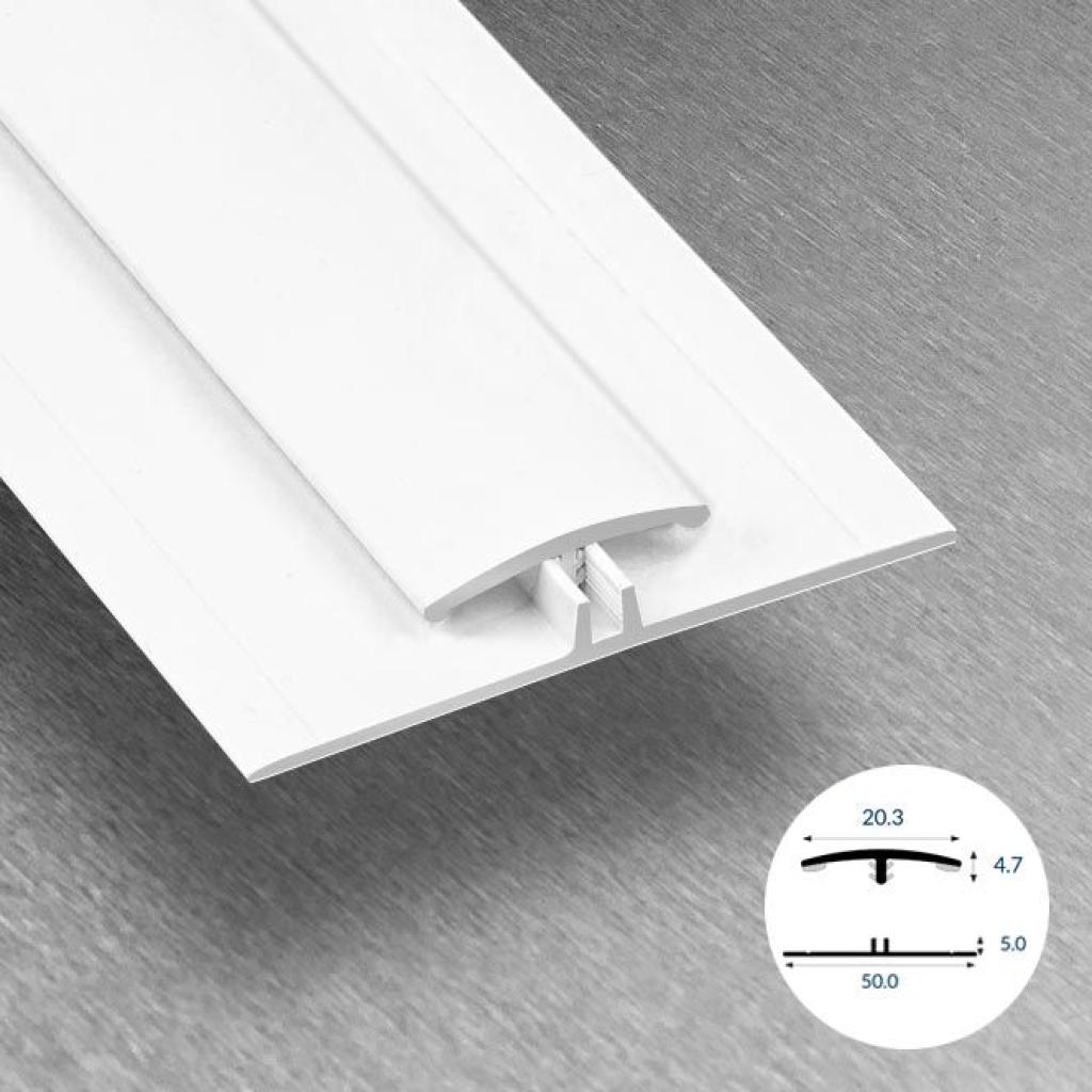 Hygienic Wall Cladding Two Part Jointing Profile