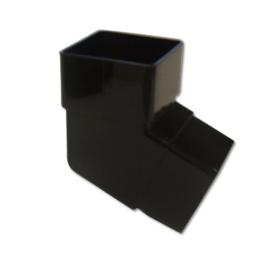 floplast black square downpipe 112° offset bend