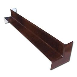 rosewood fascia 500mm double ended internal corner