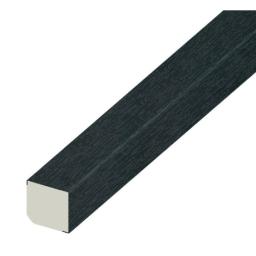 anthracite pvc 20mm rectangle bead