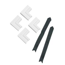 anthracite grey 60mm ogee torus architrave 6 piece trim kit