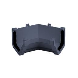 kalsi anthracite grey ogee gutter internal 135° angle