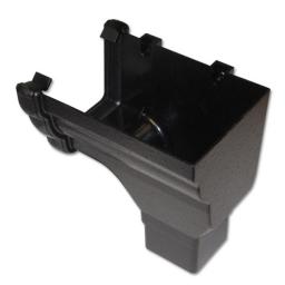floplast ogee cast iron style right hand stop end outlet
