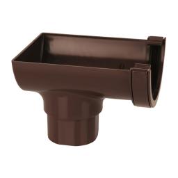 kalsi brown round gutter stop end outlet