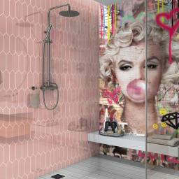 marilyn bubblegum splashbax shower panel installation