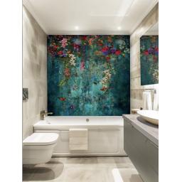 botanical cascade splashbax bathroom panel