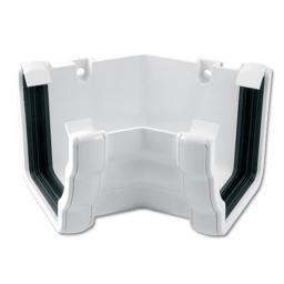 floplast white ogee gutter 135° internal angle