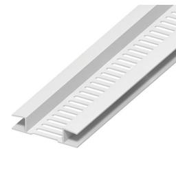 white soffit vent strip