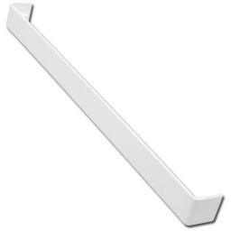 double ended universal 450mm white fascia joint 