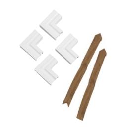 white 60mm ogee torus architrave 6 piece trim kit.png