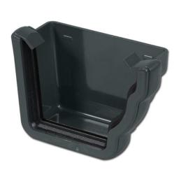 floplast anthracite grey ogee right hand external stop end.png