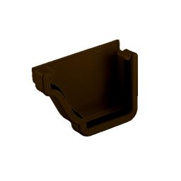 kalsi brown ogee gutter left hand external stop end