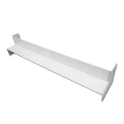 white 500mm double ended internal fascia corner.png