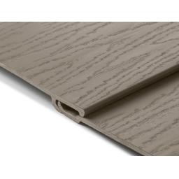 taupe coastline composite cladding 203mm x 5m tongue and groove joint