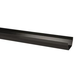 kalsi black square gutter 4m length