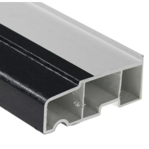 anthracite 85mm external stub cill