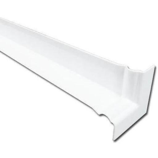 450mm White Ogee Internal Fascia Corner