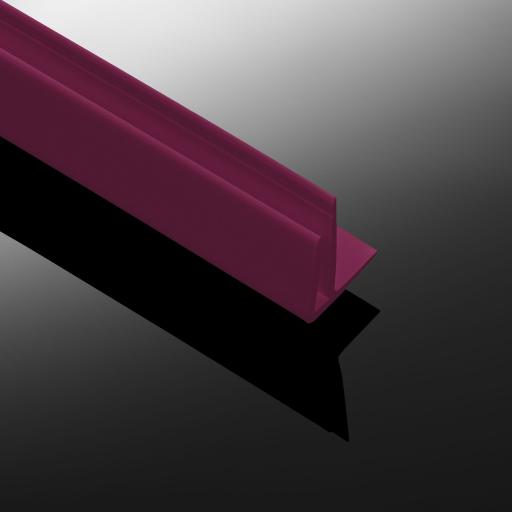 Plum Gloss Wall Cladding External Corner Joint