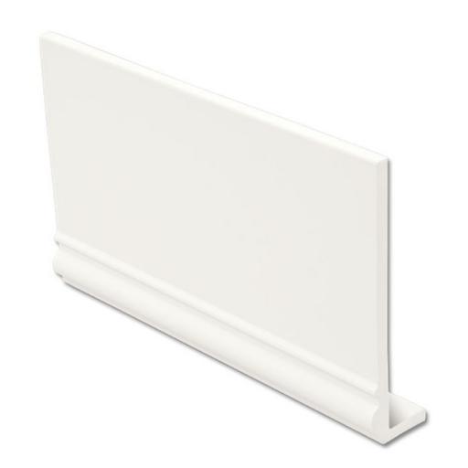 White uPVC Ogee Fascia Capping Board - 5m