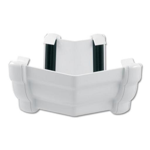 FloPlast White Ogee Gutter Angles