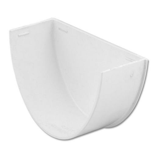 floplast white high capacity or deepflow gutter internal stop end