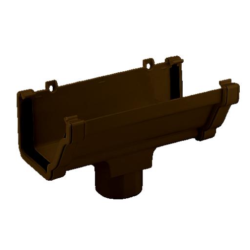 Brown Ogee Gutter Running Outlet