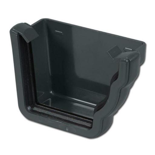 floplast anthracite grey ogee right hand external stop end.png