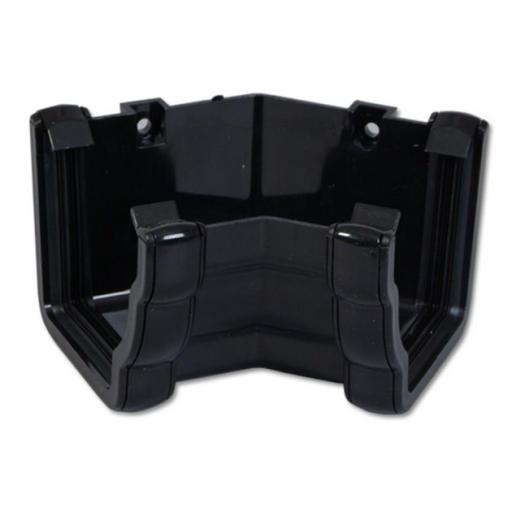 floplast black ogee gutter 135° internal corner joint