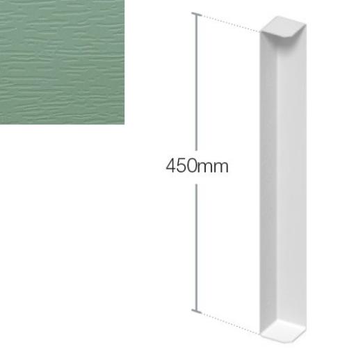 450mm chartwell green fascia corner double ended dimensions