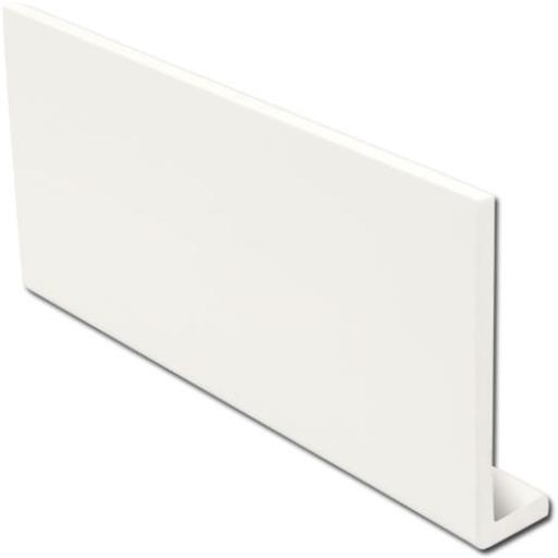 White Fascia Capping Boards Square 9mm x 5mtr