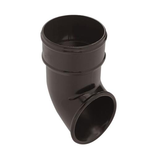 Black Round Down Pipe Shoe