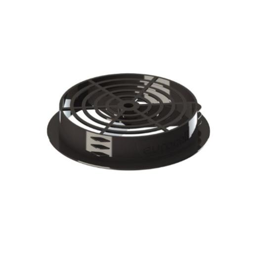 Soffit Board Circular Soffit Vent Black